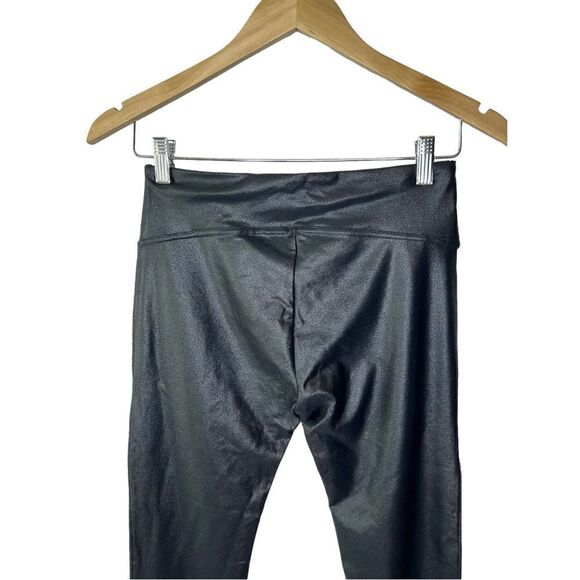 Santiny Womens S Faux Vegan Leather Leggings NWT - Picture 5 of 8